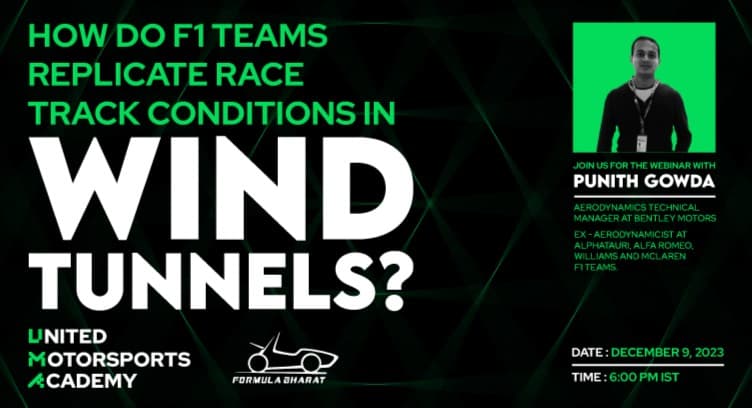 WEBNARS How do F1 Teams replicate Race Track conditions in Wind Tunnels?